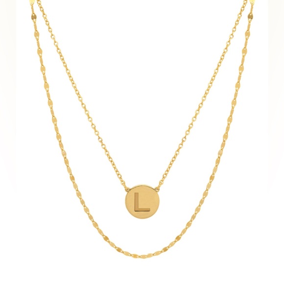 Giani Bernini Jewelry - Giani Bernini Beautiful Layered Initial Nexklace